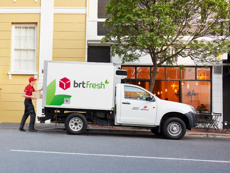 Technoretail - Brt lancia il servizio di consegna di prodotti alimentari freschi 