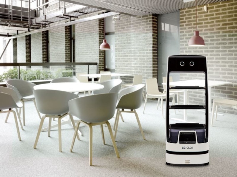 Technoretail - LG presenta il nuovo robot adatto al contatto diretto con i clienti 