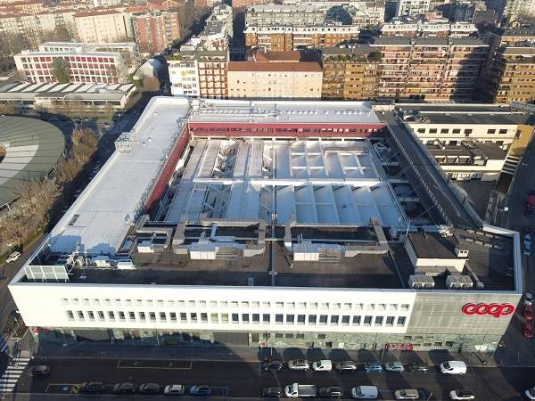 Technoretail - Retail ed energy saving: la soluzione Derbigum per l’impermeabilizzazione scelta ancora da Coop 