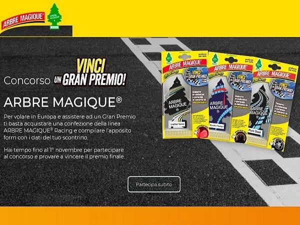 Technoretail - Lanciato da Arbre Magique il concorso on line “Vinci Un Gran Premio”  Technoretail - Lanciato da Arbre Magique il concorso on line “Vinci Un Gran Premio”