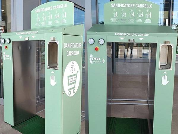 Technoretail - Da Iper La grande i, il safe shopping inizia dalla sanificazione del carrello 