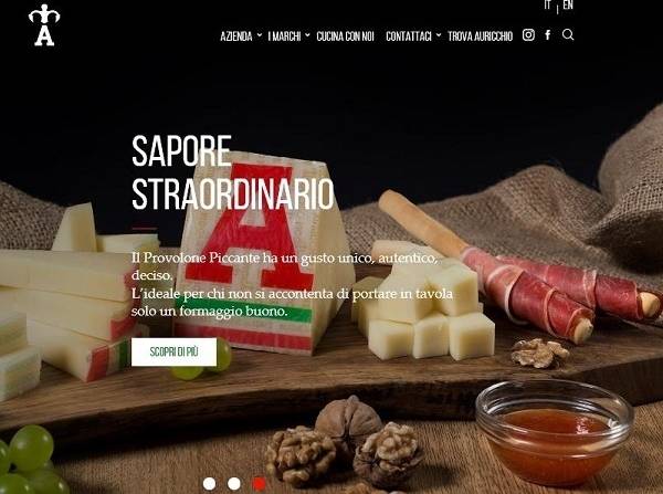 Technoretail - DigiTouch spinge Auricchio verso la Digital Transformation: nuovo sito web e profilo Instagram 