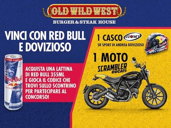 Technoretail - Lanciato da Old Wild West e Red Bull un nuovo concorso on line 