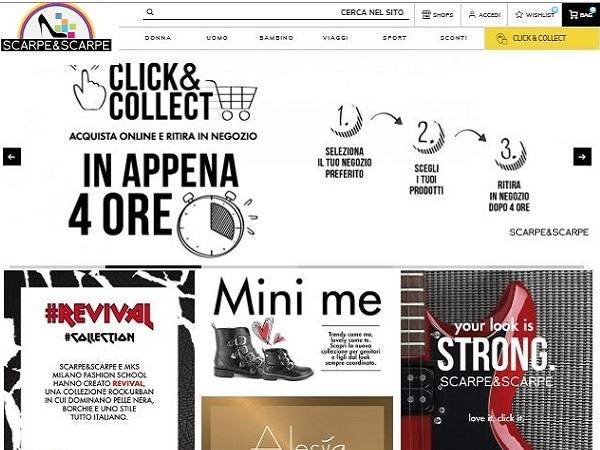 Technoretail - Attivato da Scarpe&Scarpe il nuovo sito e-commerce in ottica omnichannel 
