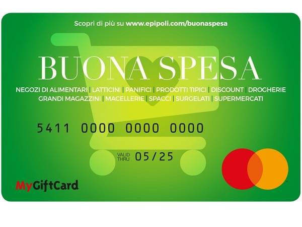 Technoretail - Epipoli lancia la Carta Prepagata Mastercard Buona Spesa 
