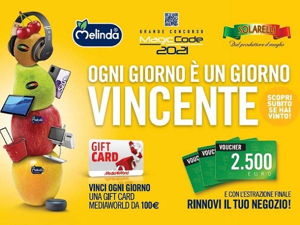 Technoretail - Partita l’edizione 2021 di Magic Code, il concorso con App organizzato da Melinda e Solarelli 