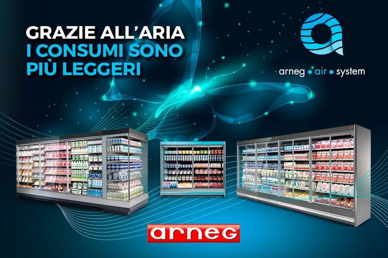 Technoretail - Arneg Air System: grazie all’aria i consumi sono più leggeri 