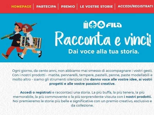 Technoretail - Partito “Racconta e vinci”, il contest on line creativo di FILA 