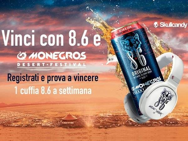 Technoretail - Concorso on line con la nuova lattina 8.6 Limited Edition 