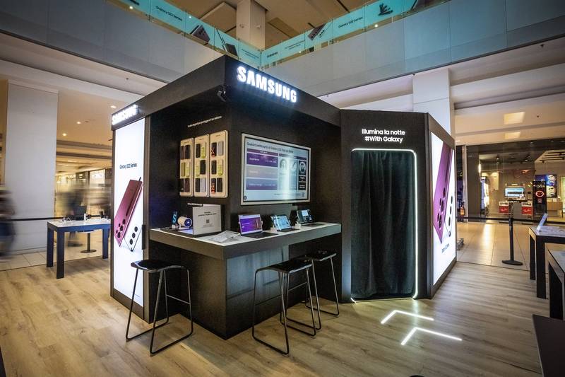 Technoretail - Cheil Italia porta a Il Centro e a Porte di Roma l'esperienza "ibrida" di Samsung 