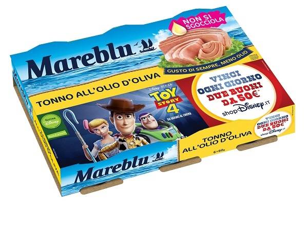 Technoretail - In collaborazione con Disney Pixar, partito il nuovo concorso on line di Tonno Mareblu 