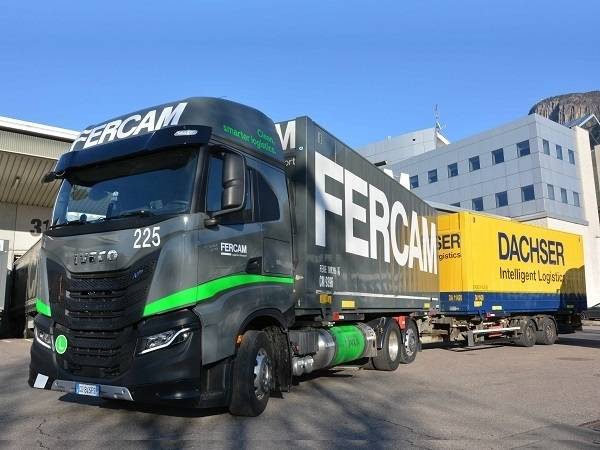Technoretail - Ampliata da Fercam la flotta di motrici GNL 