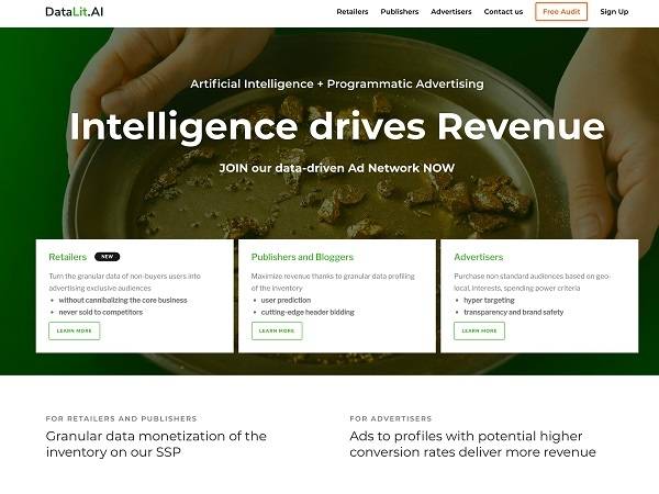 Technoretail - Lanciato il nuovo AD Network Data-Driven internazionale DataLit.AI 