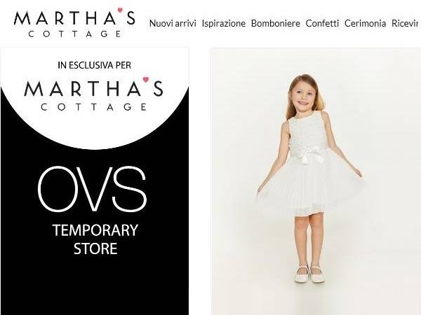 Technoretail - Temporary store ed e-commerce: OVS debutta su Martha’s Cottage 