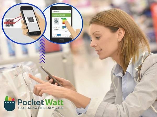 Technoretail - Approda in Italia l’App PocketWatt che legge l’etichetta energetica degli elettrodomestici 