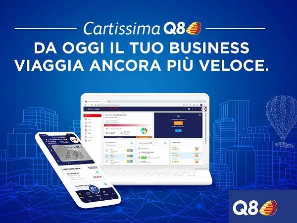 Technoretail - Per le flotte aziendali, presentata la nuova CartissimaQ8, in versione ancora più digitale 