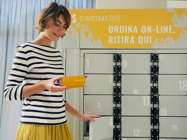 Technoretail - On Line Food Delivery: Streeteat presenta Delò, il locker per la pausa pranzo comoda e sicura 