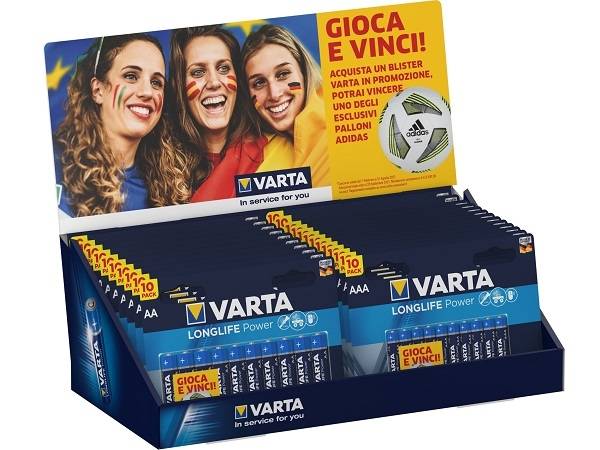 Technoretail - Partito il concorso on line “Gioca e vinci con Varta” 