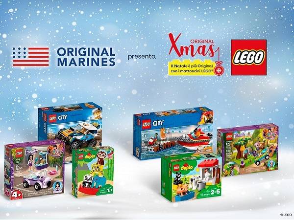 Technoretail - In collaborazione con Lego, attivato un contest on line da Original Marines 