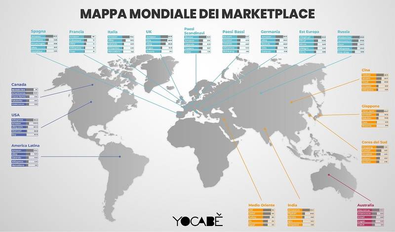 Technoretail - Online la prima mappa mondiale dei marketplace by YOCABÈ 