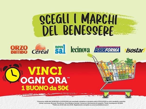 Technoretail - Partito il concorso on line “Scegli i marchi del benessere”: in palio, 806 buoni spesa 