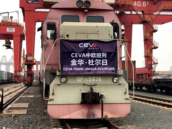 Technoretail - Introdotto da Ceva Logistics un servizio di treni rapidi tra Cina e Francia 