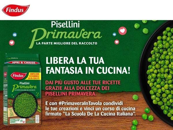Technoretail - Attivato da Findus il concorso on line “Primavera In Tavola” 
