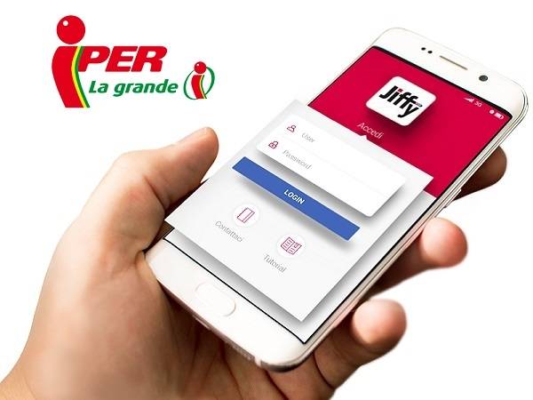 Technoretail - Iper La grande i estende il servizio di pagamento con App Jiffy a tutti i suoi punti vendita 