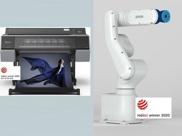 Technoretail - Assegnato il Red Dot Award 2020 a stampanti e robot Epson 