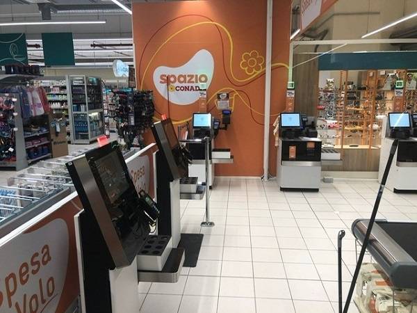Technoretail - Nuovo self-checkout negli store Conad con il supporto di Diebold Nixdorf e Distribution Service 