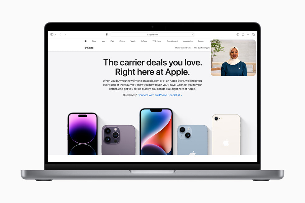 Technoretail - Apple lancia il servizio Shop with a Specialist over Video  
