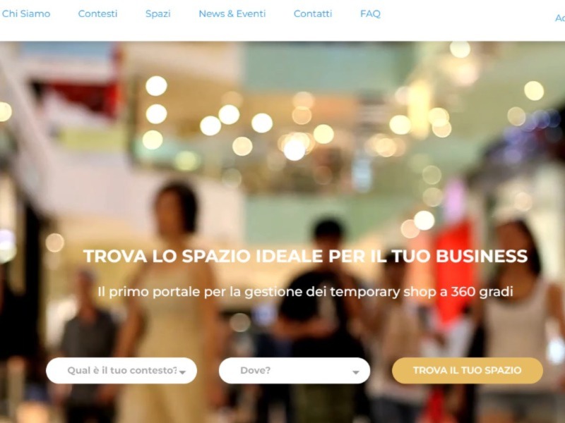 Technoretail - Arriva la piattaforma Space Value per lo sviluppo dei temporary shop 