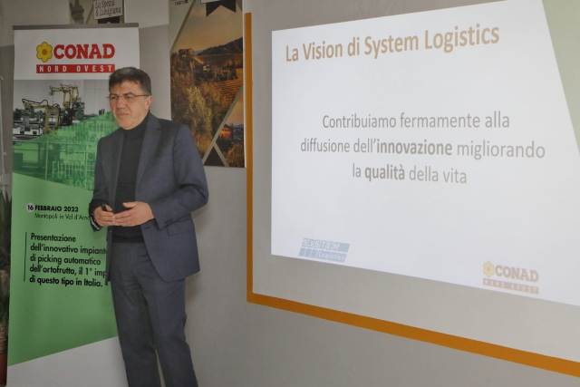 Technoretail - Conad Nord Ovest inaugura il primo impianto di picking automatico dell’ortofrutta 
