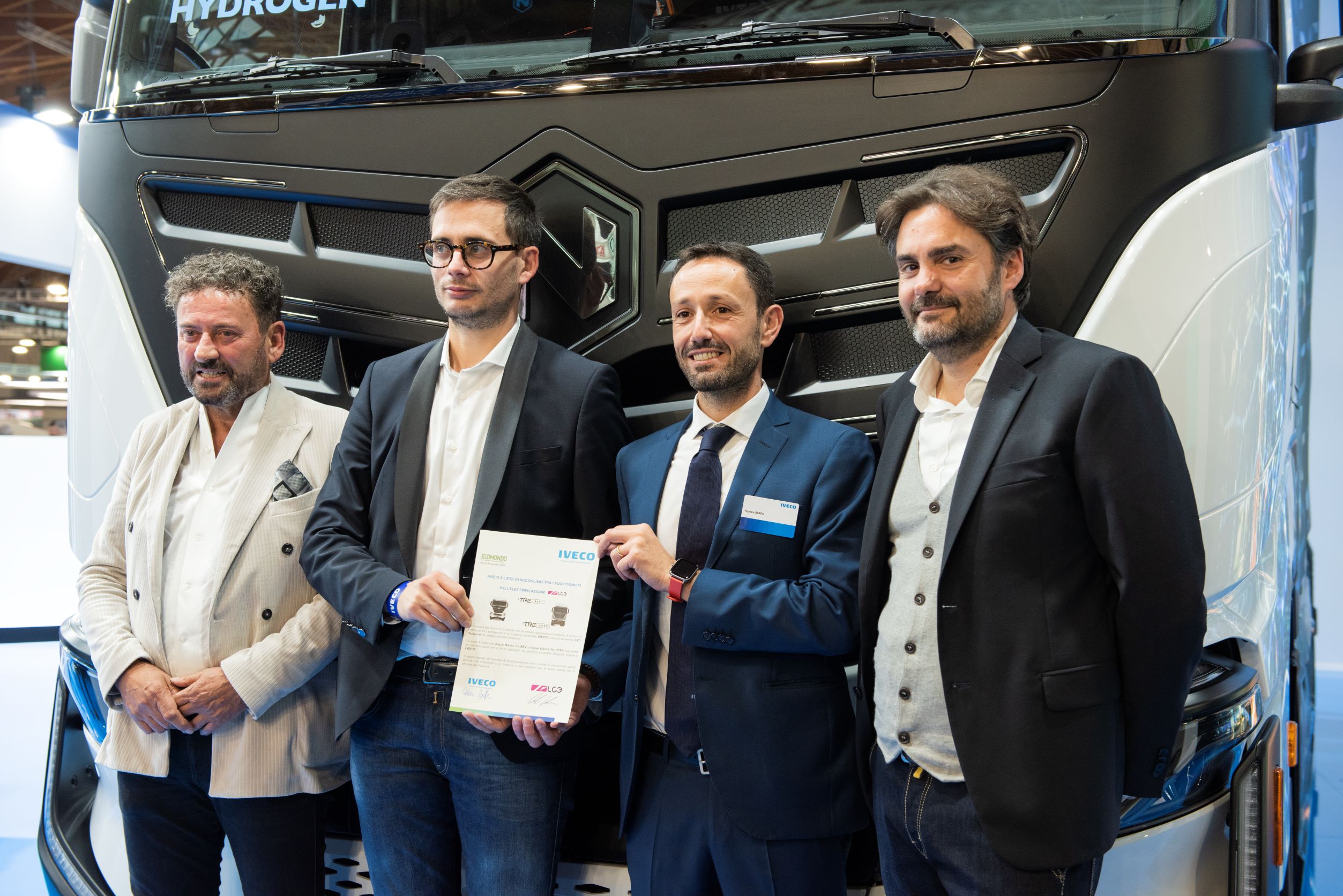 Technoretail - LC3 Trasporti, Iveco ed Edison Next pronti a mettere su strada mezzi pesanti a idrogeno 