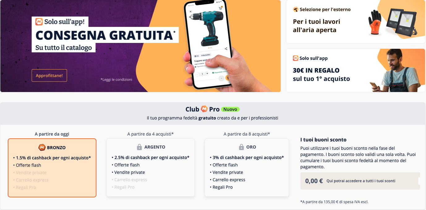 Technoretail - ManoManoPro lancia il nuovo loyalty program 