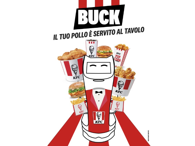 Technoretail - Kfc a Verona lancia Buck, il cobot che serve ai tavoli 