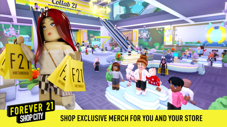 Technoretail - Forever 21 "gioca" al retail di moda su Roblox 