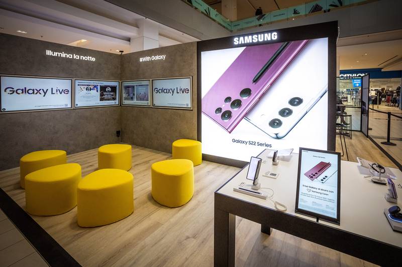 Technoretail - Cheil Italia porta a Il Centro e a Porte di Roma l'esperienza "ibrida" di Samsung 