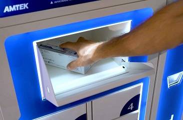 Technoretail - Per il canale farmacie, lanciato da Amtek e Control il distributore che abbina locker e vending 