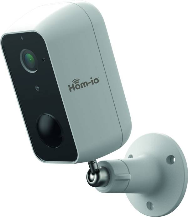 Technoretail - Battery Cam: telecamera da esterno con batterie ricaricabili e collegamento WiFi 