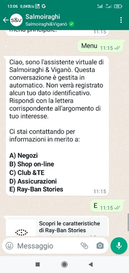 Technoretail - Infobip potenzia il customer care di Salmoiraghi&Viganò 