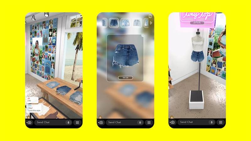 Technoretail - Snapchat: la Realtà Aumentata guida il futuro dello shopping online 