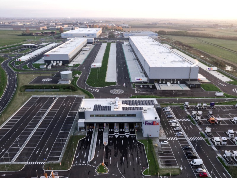 Technoretail - Novara Road Hub: nuovo centro logistico FedEx per l’Italia e l’Europa 