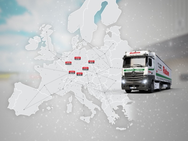 Technoretail - Raben Group: sei nuovi depositi Eurohub per il trasporto europeo 