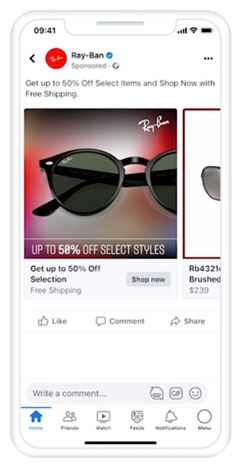 Technoretail - Ray-Ban aumenta la reach e le conversioni online grazie ad API Conversions di Meta 