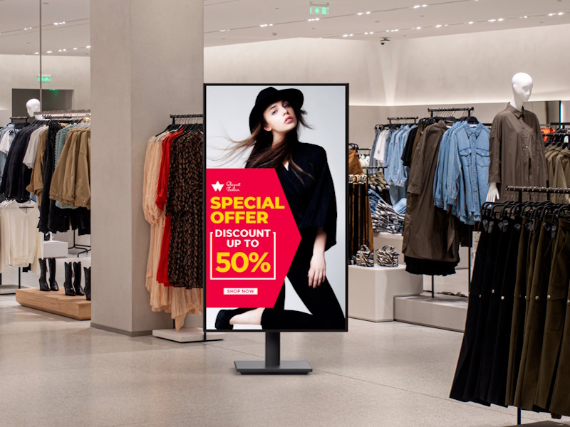 Technoretail - Sony: nuova serie di display professionali Bravia 4K per lo store 