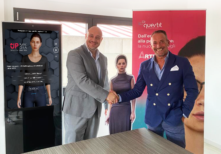 Technoretail - QuestIT si unisce ad UPmedia: per la realizzazione di tecnologie sempre più phygital 