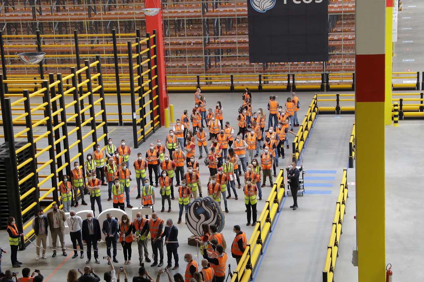 Technoretail - Entra in funzione il nuovo centro di distribuzione Amazon di Ardea 