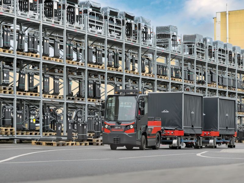 Technoretail - Linde MH lancia i nuovi trenini logistici per uso indoor e outdoor 