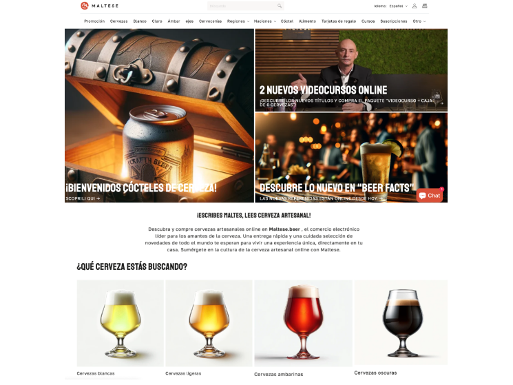 Technoretail - Maltese, l’e-commerce di birre artigianali, apre al mercato spagnolo 